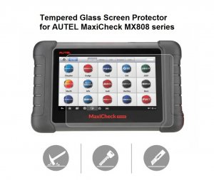 Tempered Glass Screen Protector for Autel MaxiCheck MX808 TS